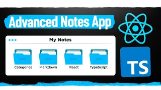 The Perfect Advanced Project - Markdown Supported Note Taking With Categories