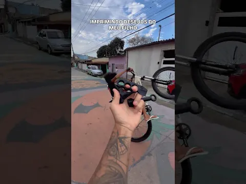IMPRIMI A KUNAI DO NARUTO NA IMPRESSORA 3D