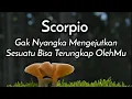Scorpio😇Gak Nyangka Mengejutkan Sesuatu Bisa Terungkap Oleh Mu🌹💃