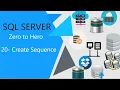SQL Server Sequence