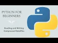 Python for Beginners Reading and Writing Compressed Datafiles in Python