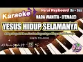 Lagu YESUS HIDUP SELAMANYA ll KARAOKE ROHANI KRISTEN NADA WANITA (FEMALE) Do = Bes
