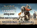 Modding Tutorial Lesson 3 Adding Armor Mount Blade 2 Bannerlord