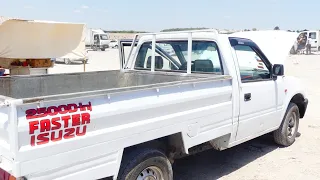 سوق السيارات المروج كرهبة Isuzu للبيع بسعر مغري تمشي مليون كلم و الموتور مايتصلحش 2025 تونس 