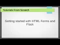 Getting started with HTML Forms and Flask