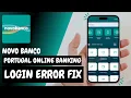 How to Fix Novobanco Online Banking Login Error - Here s How You Can Do It 2026 Edition
