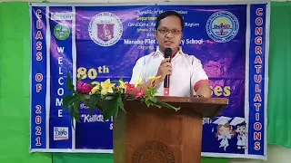 Graduation Script Awarding of Certificates