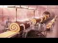 Inside a Swiss Roll Food Factory From Raw Batter to Perfect Rolled Cakes