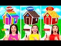 Download Lagu Rumah Satu Warna Tantangan | Makanan Manis vs Cokelat vs Makanan Cepat Saji Crazy DO