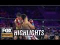 Download Lagu Omar Juarez defeats Gino De La Paz by TKO after vicious right hook | HIGHLIGHTS | PBC ON FOX