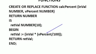 Functions