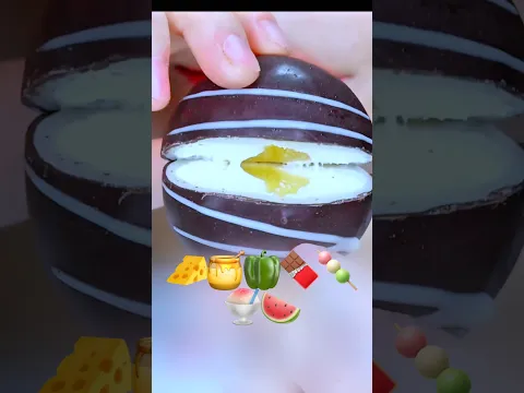 Asmr emojifood | @MoonASMR222 |subπ#shorts #mukbang #satisfying #emoji #youtube #asmr #food