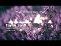 Lavender Haze (Piano Version) - Taylor Swift | Lyric Video