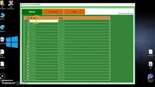 Steps to use crossword puzzle
