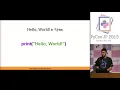 01 100 opening keynote why python is eating the world cory althoff