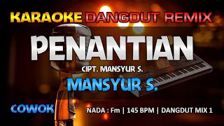 Download PENANTIAN - Mansyur S. || RoNz Karaoke Dangdut Remix MP3