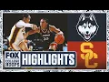 No. 1 UConn Huskies vs. No. 16 USC Trojans Highlights 🏀 FOX College Hoops