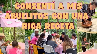 Hoy Consentí a mis abuelitos con una rica receta/mariajessica #blog #abuelitos #receta #familia