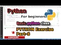 Python Exercise Part-8 Python for Beginners