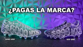 ¿Unos ZAPATOS de $999 pueden ser IGUALES o MEJORES que unos de $6000? | Futbol | caro vs barato