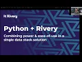 Getting Started with Python for Rivery Live Demo Webinar