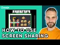 How to share your screen in classes
