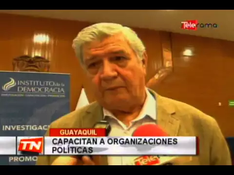 Capacitan a organizaciones políticas