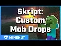 How To Make Custom Mob Drops with Skript Minehut 101