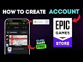 How To Create Epic Games Store Account On Android IOS How To Claim Mystery Game Android IOS