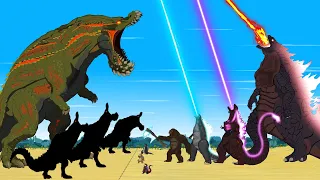 Team Godzilla's Atomic Breath vs Team Evil Joe's Dragon Element Breath: Who Will Win? [#2]