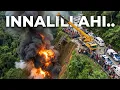 Lagu INNALILLAHI !!! TRAGEDI PALING MENGERIKAN DI SITINJAU LAUIK, Truk Hancur Masuk Jurang 200 Meter