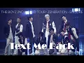 (4K) 231201 더보이즈 THE BOYZ - Text Me Back (THE BOYZ 2ND WORLD TOUR : ZENERATION - ENCORE) Full Cam