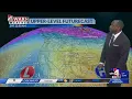 Increasing clouds and milder temperatures for midweek changes arrive this weekend