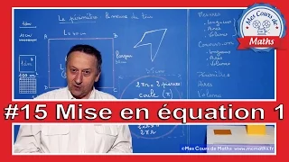 X8 MISE EN ÉQUATION D Un Problème MC Maths Facile 