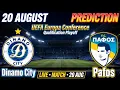 DINAMO CITY VS PAFOS UEFA Conference League Prediction