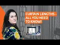 Common Curtain Lengths What Length Should Curtains Be
