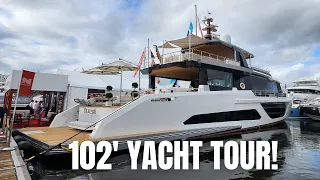Alpha Spritz 102′ Tour | Boating Journey