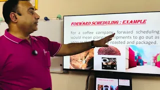 Forward scheduling Backward scheduling Planning Tutorial Operations Management Supply Chain