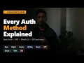 Authentication Explained Simply JWT vs OAuth vs API Keys vs SSO