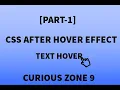 CSS Hover Effects Using after pseudo element Pure CSS Tutorial