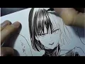 Yusuke Murata Live drawing Fubuki One Punch Man