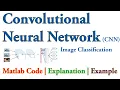 Convolutional Neural Network CNN Image Classification in Matlab