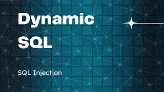 SQL Create and Execute Dynamic SQL Query SQL Injection