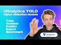 Train Validate Predict Export Benchmark Ultralytics YOLO Models Episode 12