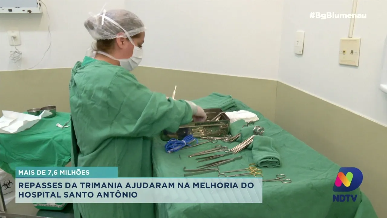 Veja os principais investimentos do Hospital Santo Antônio com os repasses da Trimania em 2021