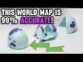 This is the world s most accurate FLAT MAP And Here s Why