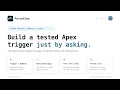 Creating a Salesforce Trigger and Apex Class with ForceClaw