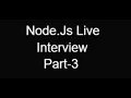 Senior Node js Interview Questions 5 Years Experience Real Backend Round