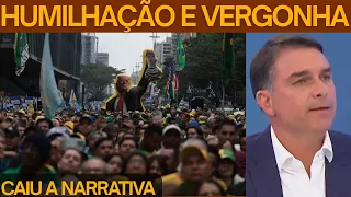 FLÁVIO BOLSONARO TEM FERIADO TERRÍVEL E ATOS FLOPADOS NO BRASIL! LULA É OVACIONADO POR MULTIDÃO!