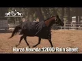 Horze Nevada 1200D Rain Sheet Turnout Blanket